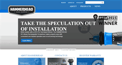 Desktop Screenshot of hammerheadtools.com